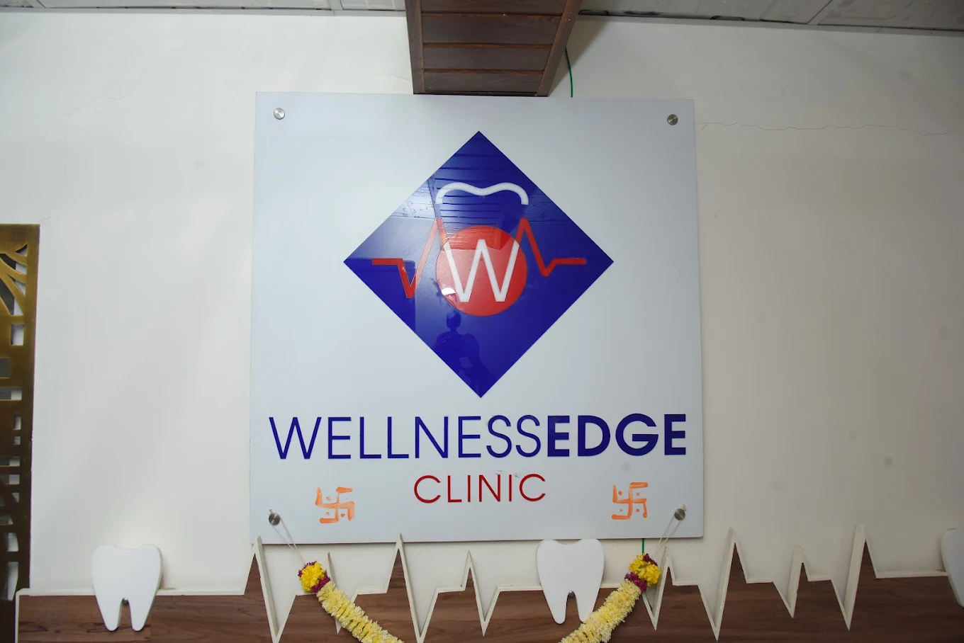Wellness Edge Clinic signboard